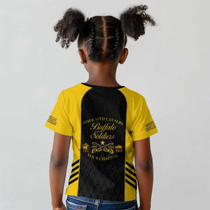 Personalized Buffalo Soldiers Kid T shirt 9th & 10th Cavalry Regiment