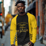 Personalized Buffalo Soldiers Long Sleeve Shirt 9th & 10th Cavalry Regiment