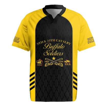 Personalized Buffalo Soldiers Rugby Jersey 9th & 10th Cavalry Regiment