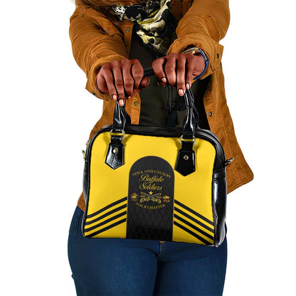 Personalized Buffalo Soldiers Shoulder Handbag 9th & 10th Cavalry Regiment