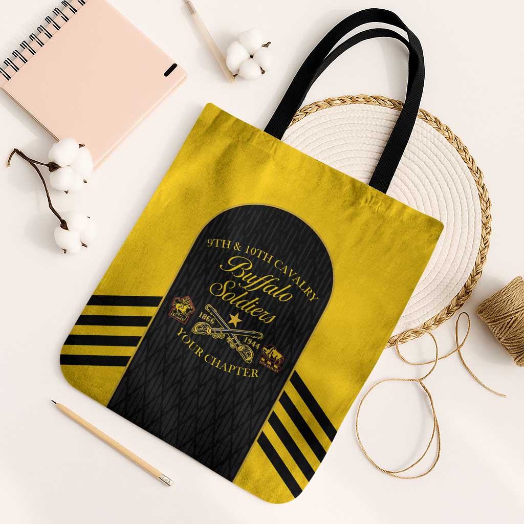 Personalized Buffalo Soldiers Tote Bag 9th & 10th Cavalry Regiment