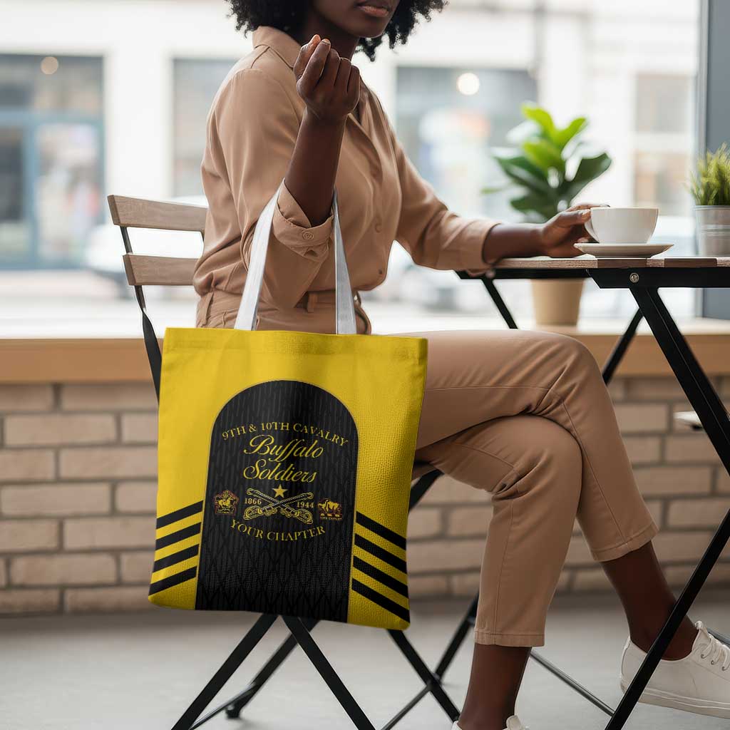 Personalized Buffalo Soldiers Tote Bag 9th & 10th Cavalry Regiment