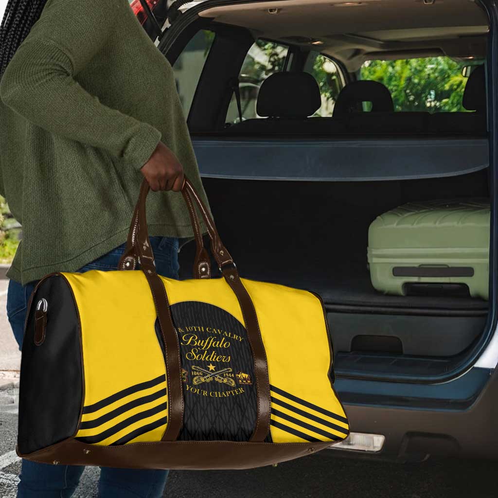 Personalized Buffalo Soldiers Travel Bag 9th & 10th Cavalry Regiment