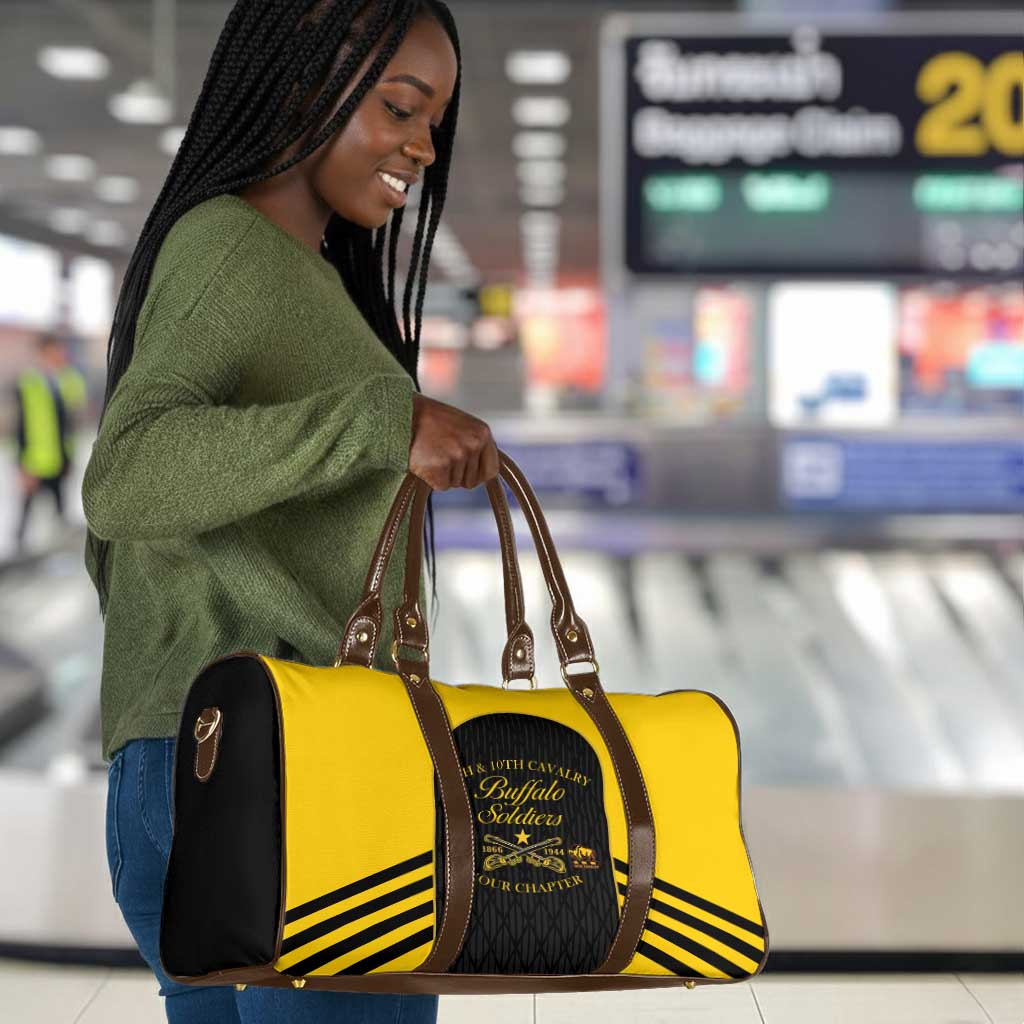 Personalized Buffalo Soldiers Travel Bag 9th & 10th Cavalry Regiment