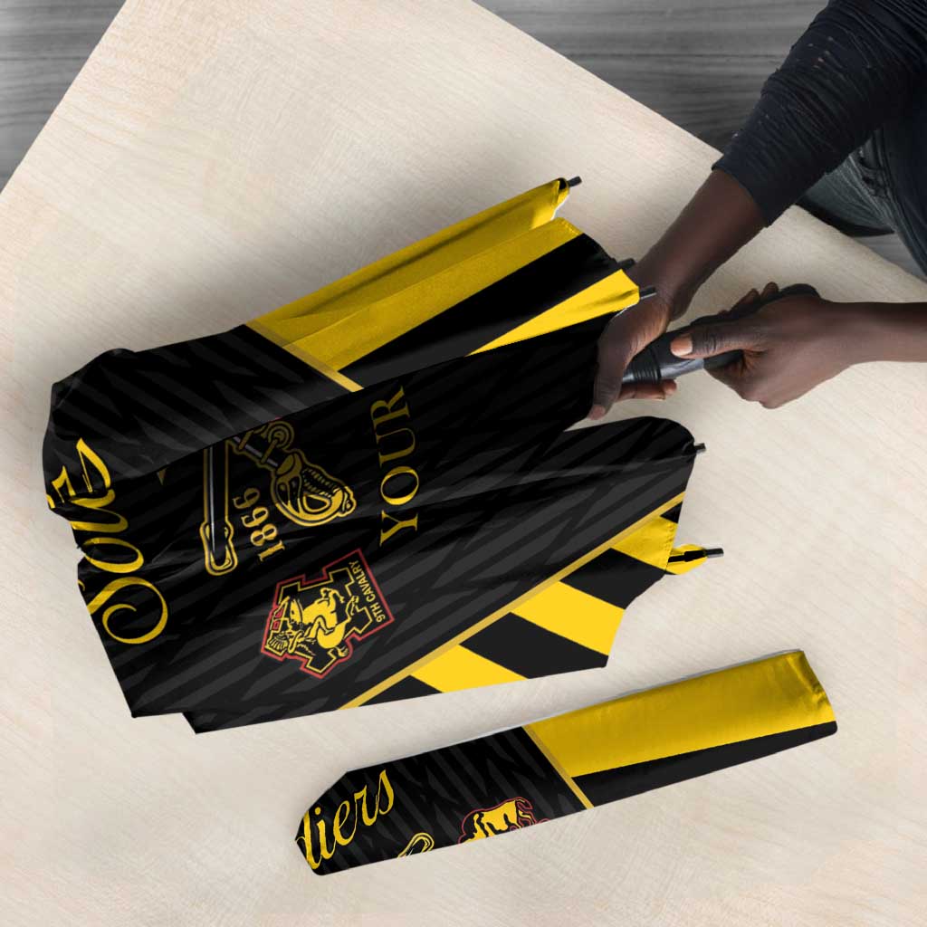Personalized Buffalo Soldiers Umbrella 9th & 10th Cavalry Regiment