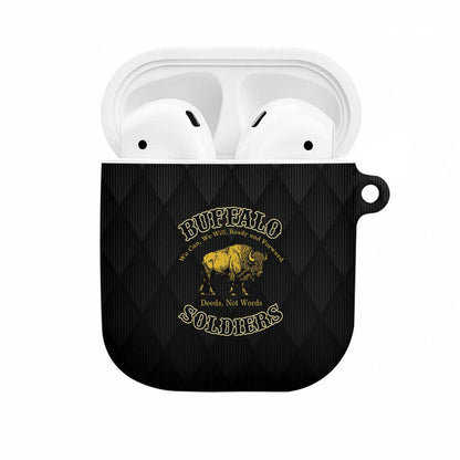 Buffalo Soldiers AirPods Case We Can We Will Ready and Forward