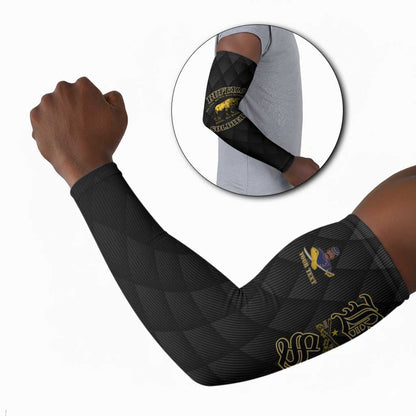 Personalized Buffalo Soldiers Arm Sleeves We Can We Will Ready and Forward