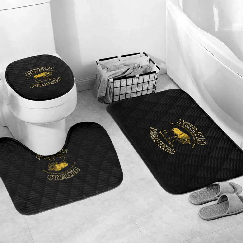 Buffalo Soldiers Bathroom Set We Can We Will Ready and Forward