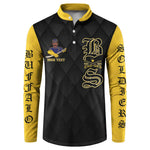 Personalized Buffalo Soldiers Button Sweatshirt We Can We Will Ready and Forward