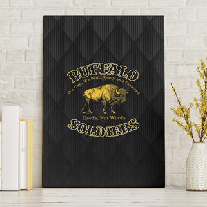 Buffalo Soldiers Canvas Wall Art We Can We Will Ready and Forward