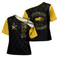 Personalized Buffalo Soldiers Cross Shoulder Shirt We Can We Will Ready and Forward