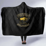 Buffalo Soldiers Hooded Blanket We Can We Will Ready and Forward