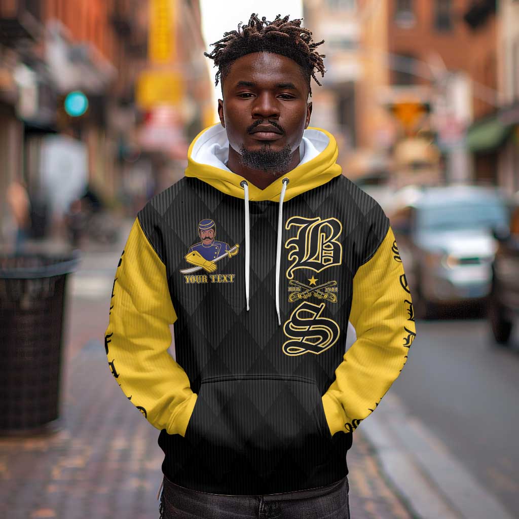 Personalized Buffalo Soldiers Hoodie We Can We Will Ready and Forward