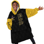 Personalized Buffalo Soldiers Kid Wearable Blanket Hoodie We Can We Will Ready and Forward