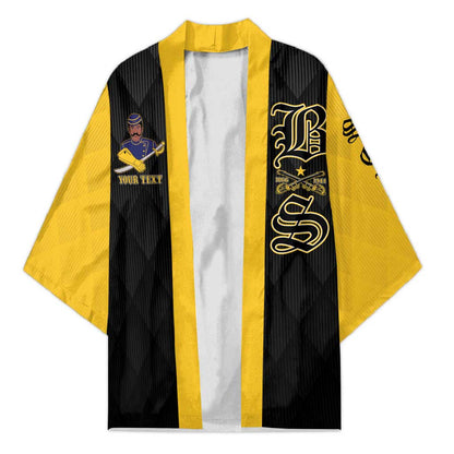 Personalized Buffalo Soldiers Kimono We Can We Will Ready and Forward