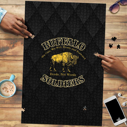 Buffalo Soldiers Puzzle We Can We Will Ready and Forward