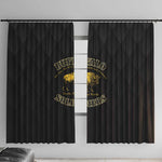 Buffalo Soldiers Window Curtain We Can We Will Ready and Forward