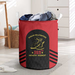 Harlem Hellfighters Laundry Basket 369th Infantry Regiment Legacy