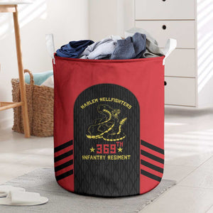 Harlem Hellfighters Laundry Basket 369th Infantry Regiment Legacy
