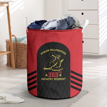 Harlem Hellfighters Laundry Basket 369th Infantry Regiment Legacy