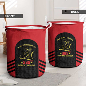 Harlem Hellfighters Laundry Basket 369th Infantry Regiment Legacy