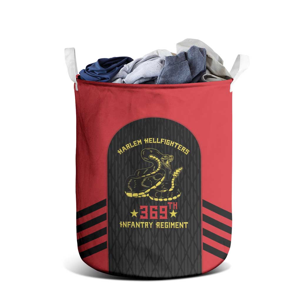 Harlem Hellfighters Laundry Basket 369th Infantry Regiment Legacy