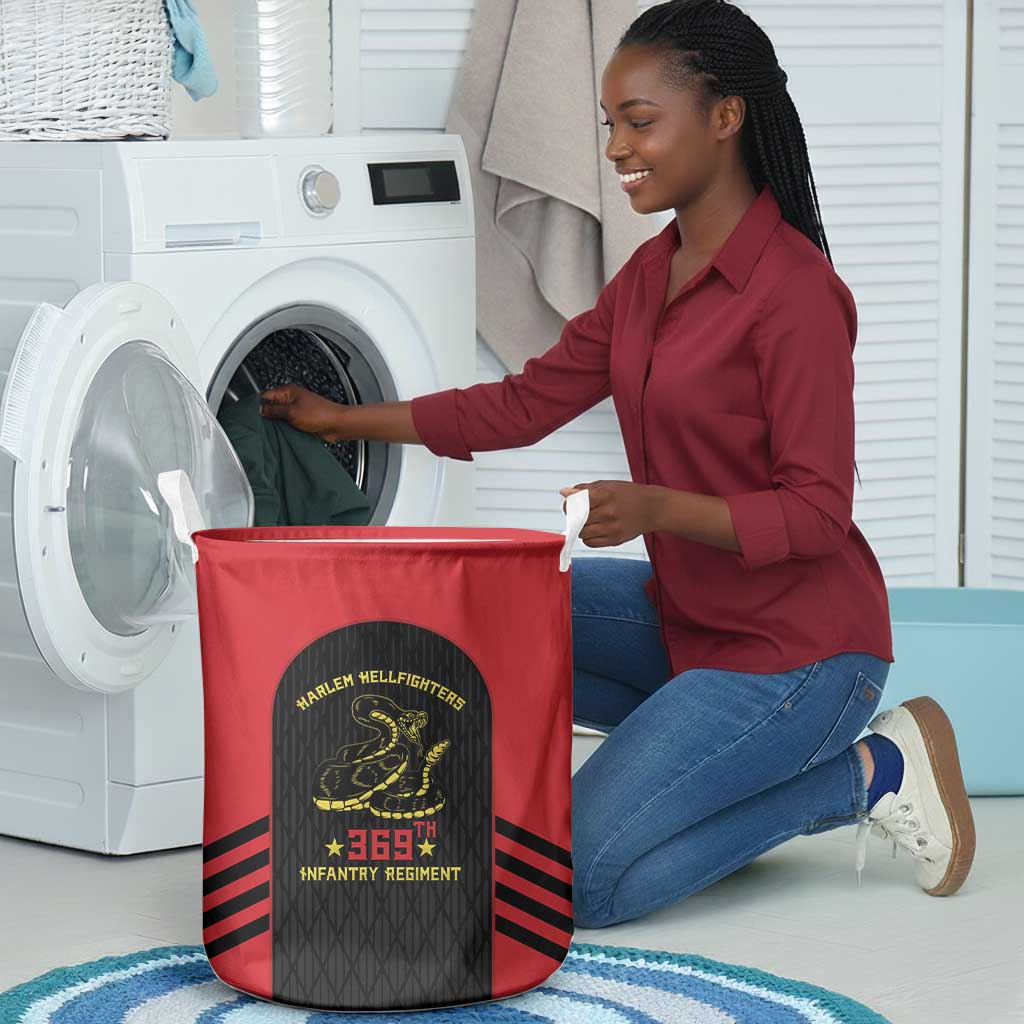Harlem Hellfighters Laundry Basket 369th Infantry Regiment Legacy