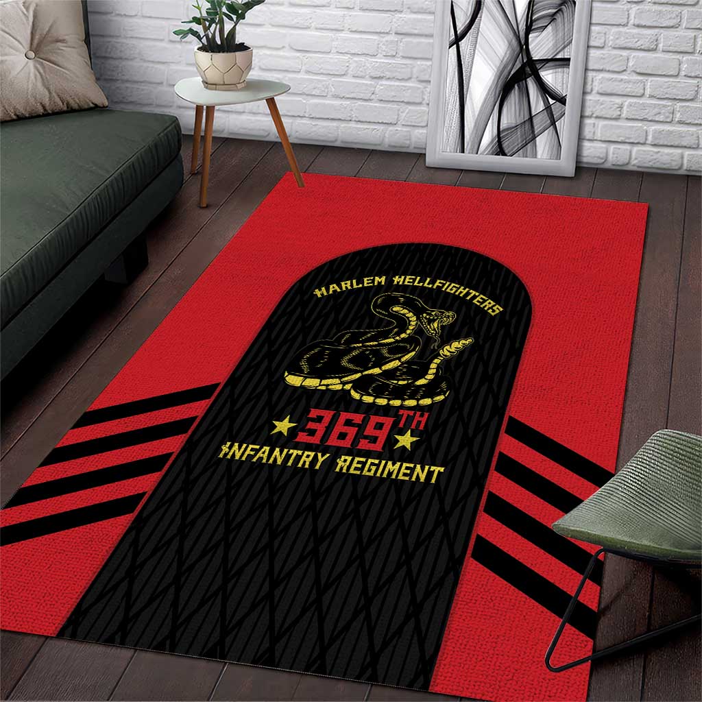 Harlem Hellfighters Area Rug 369th Infantry Regiment Legacy