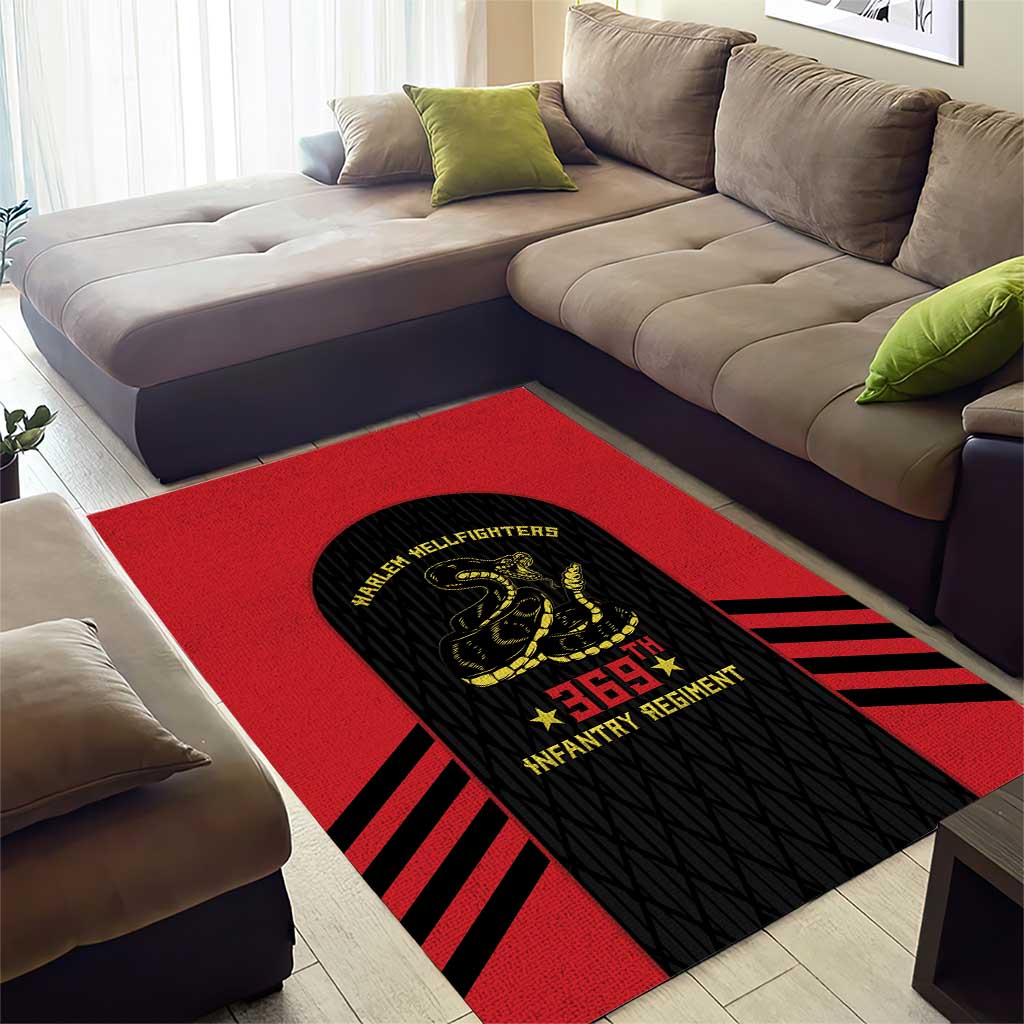 Harlem Hellfighters Area Rug 369th Infantry Regiment Legacy