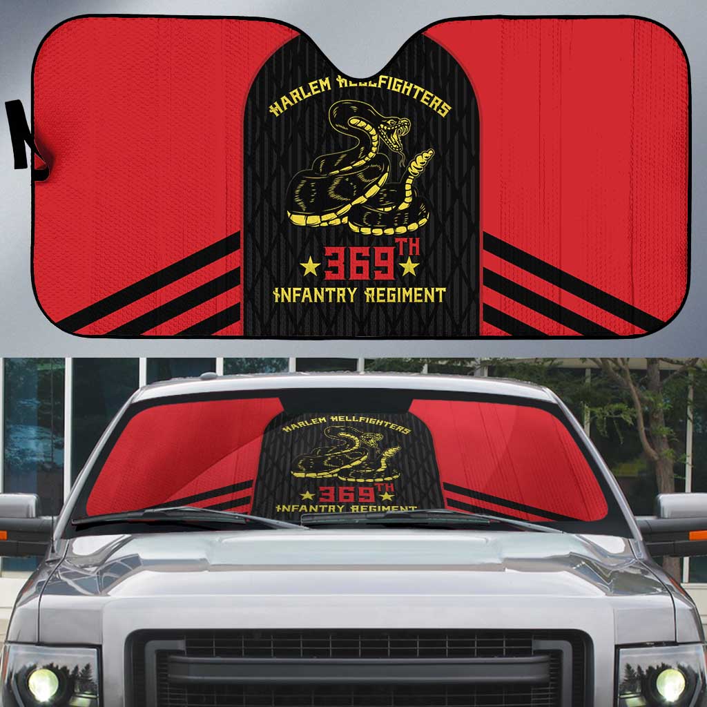 Harlem Hellfighters Auto Sun Shade 369th Infantry Regiment Legacy