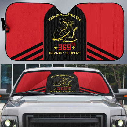 Harlem Hellfighters Auto Sun Shade 369th Infantry Regiment Legacy
