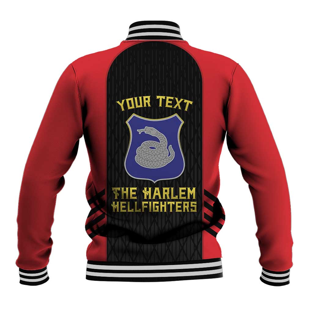 Personalized Harlem Hellfighters Baseball Jacket 369th Infantry Regiment Legacy