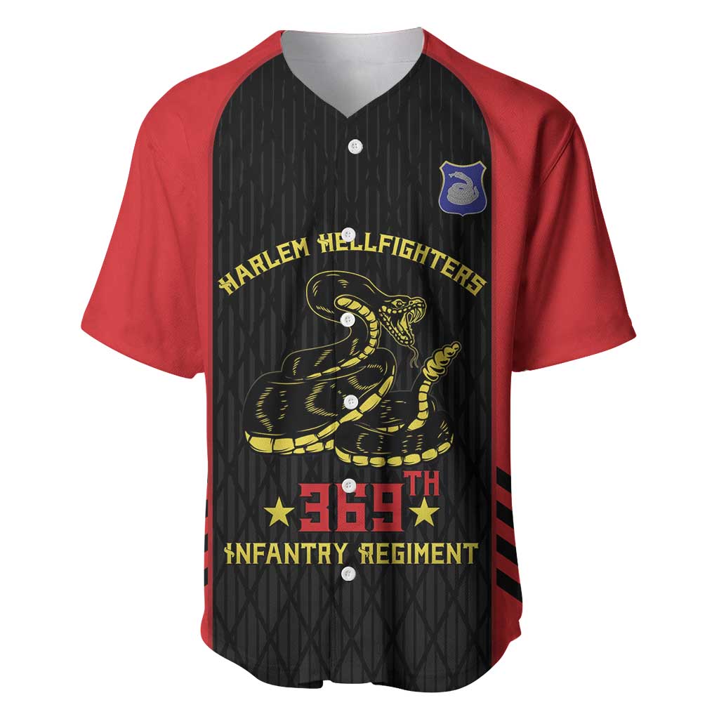 Personalized Harlem Hellfighters Baseball Jersey 369th Infantry Regiment Legacy