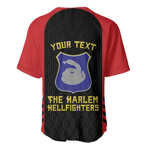 Personalized Harlem Hellfighters Baseball Jersey 369th Infantry Regiment Legacy