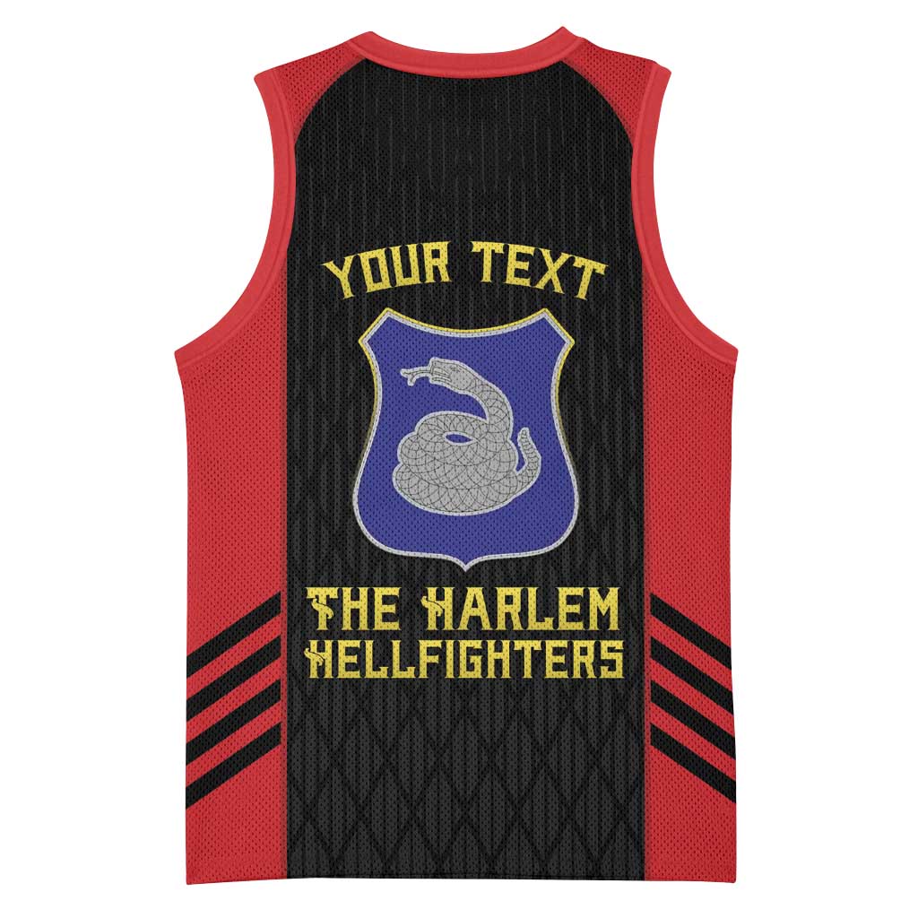 Personalized Harlem Hellfighters Basketball Jersey 369th Infantry Regiment Legacy