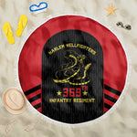 Harlem Hellfighters Beach Blanket 369th Infantry Regiment Legacy