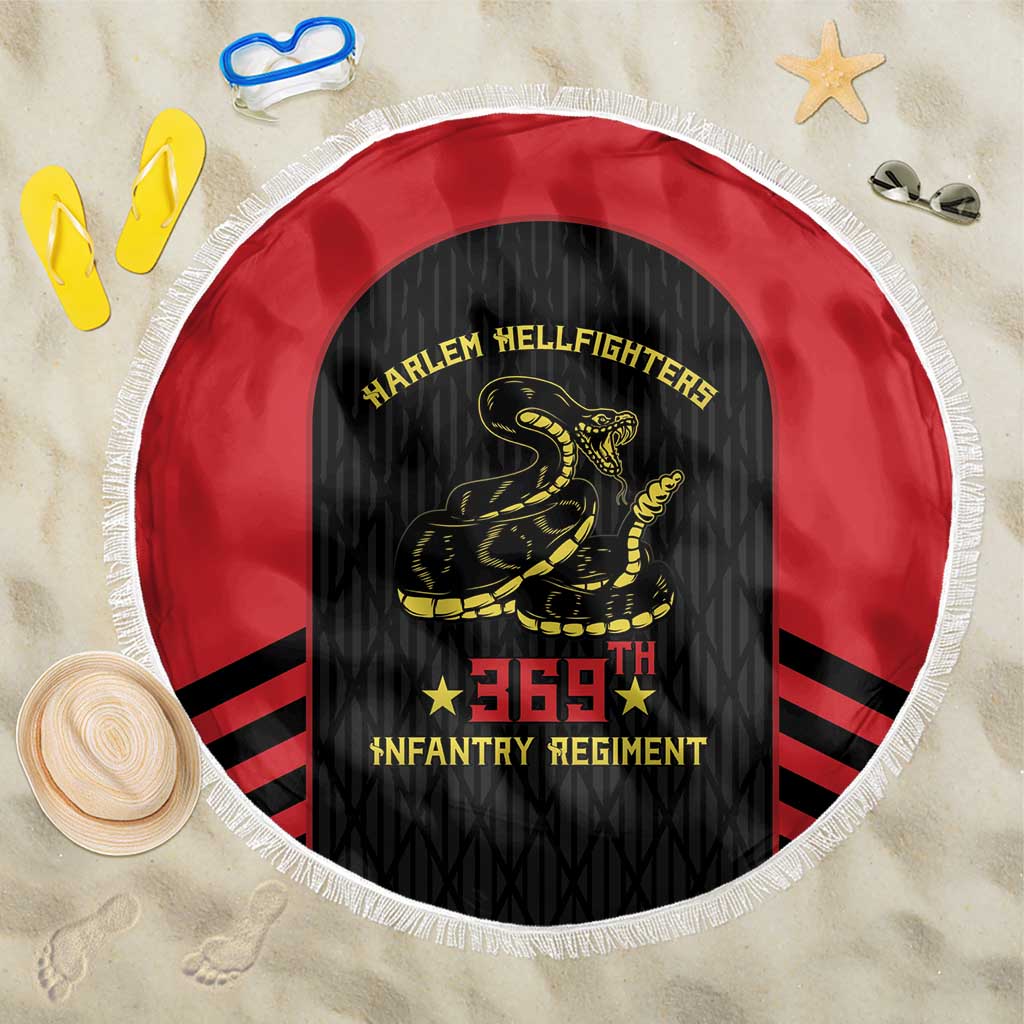 Harlem Hellfighters Beach Blanket 369th Infantry Regiment Legacy