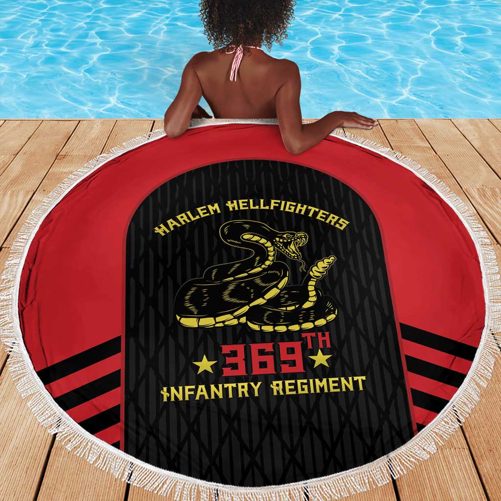 Harlem Hellfighters Beach Blanket 369th Infantry Regiment Legacy