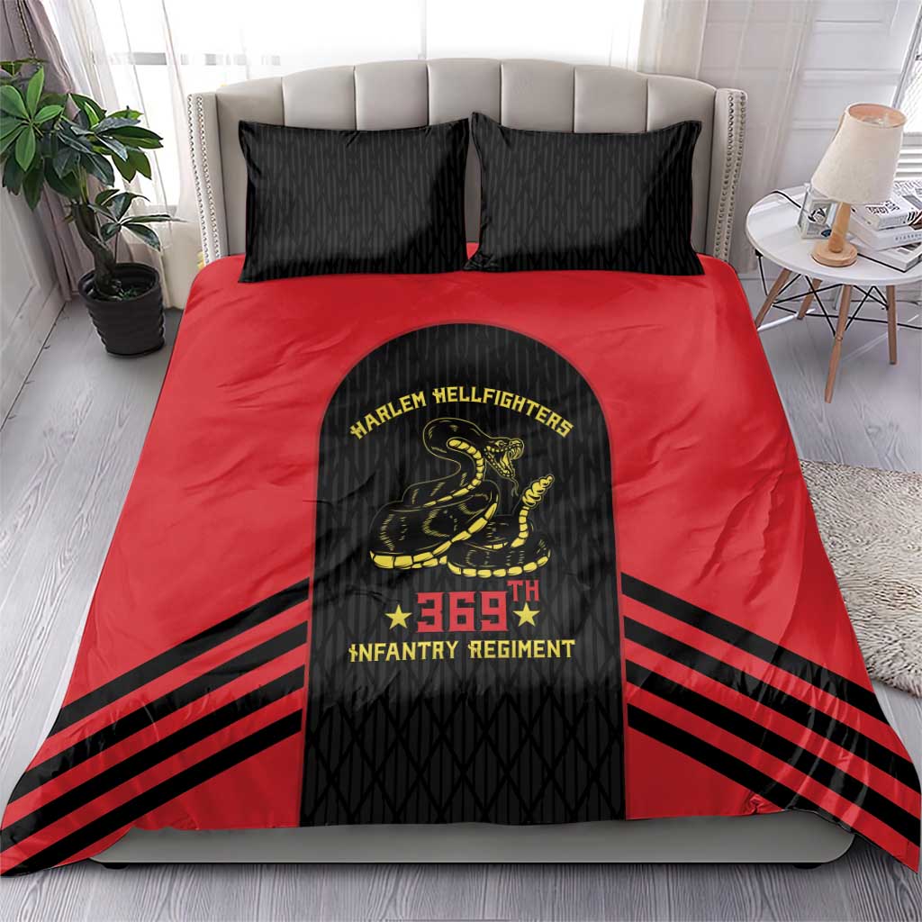 Harlem Hellfighters Bedding Set 369th Infantry Regiment Legacy