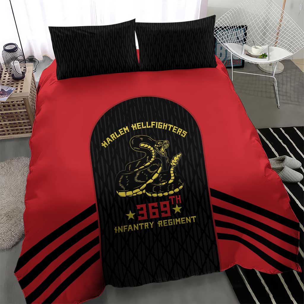 Harlem Hellfighters Bedding Set 369th Infantry Regiment Legacy
