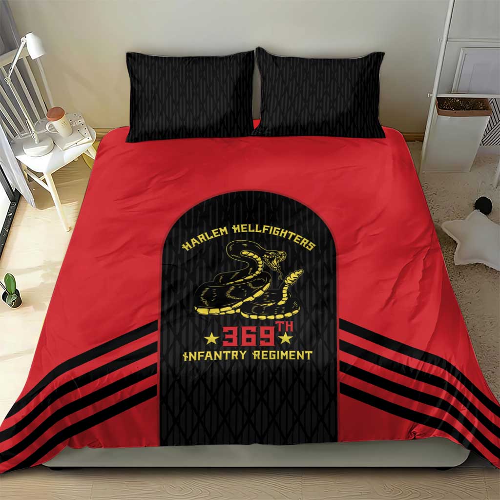 Harlem Hellfighters Bedding Set 369th Infantry Regiment Legacy