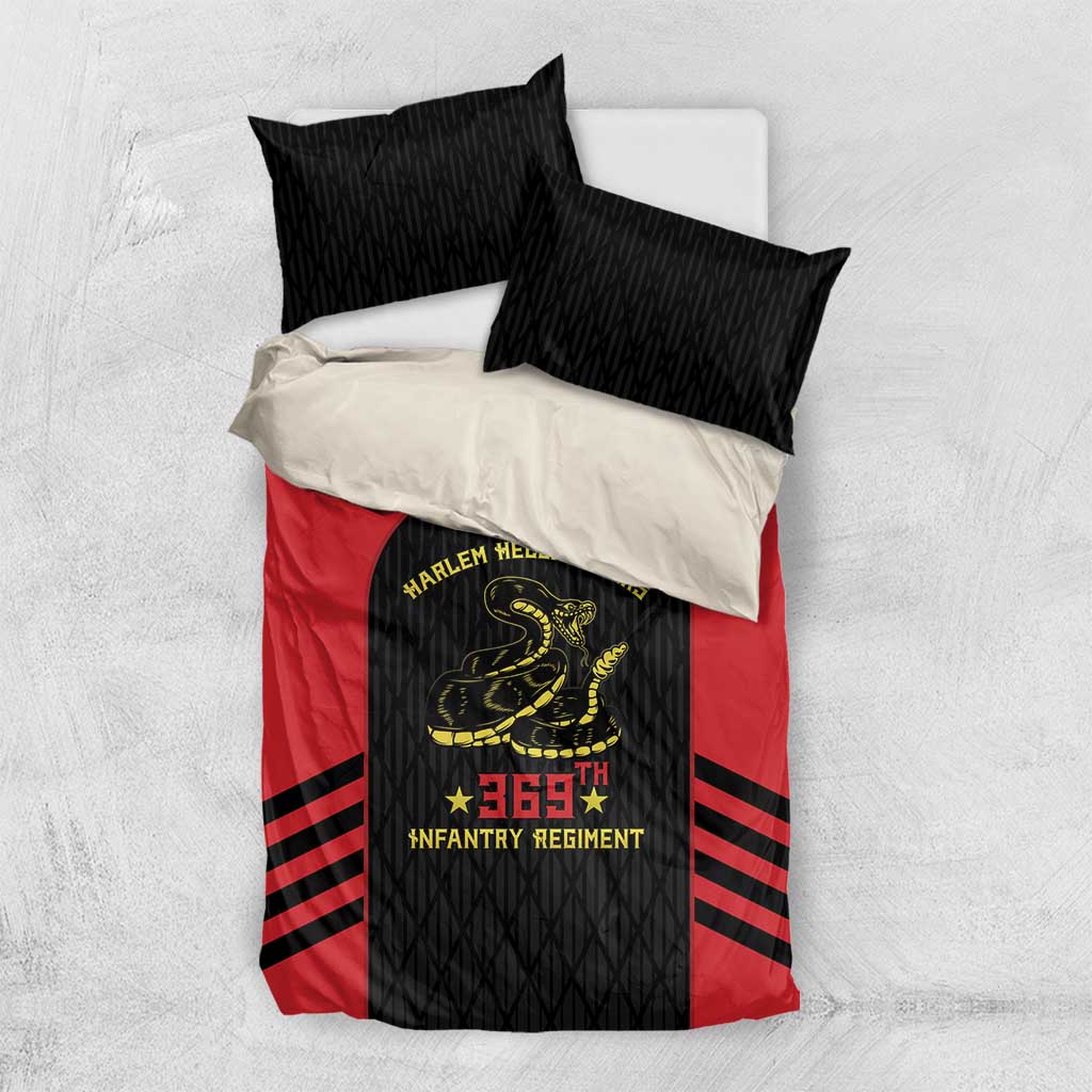 Harlem Hellfighters Bedding Set 369th Infantry Regiment Legacy