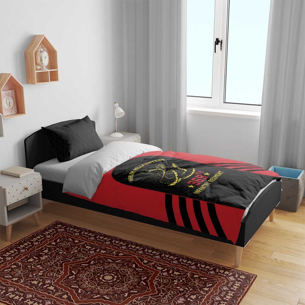 Harlem Hellfighters Bedding Set 369th Infantry Regiment Legacy