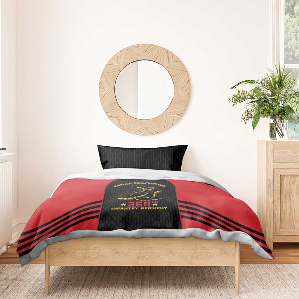 Harlem Hellfighters Bedding Set 369th Infantry Regiment Legacy