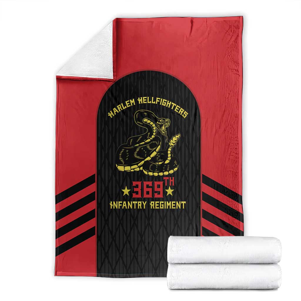 Harlem Hellfighters Blanket 369th Infantry Regiment Legacy