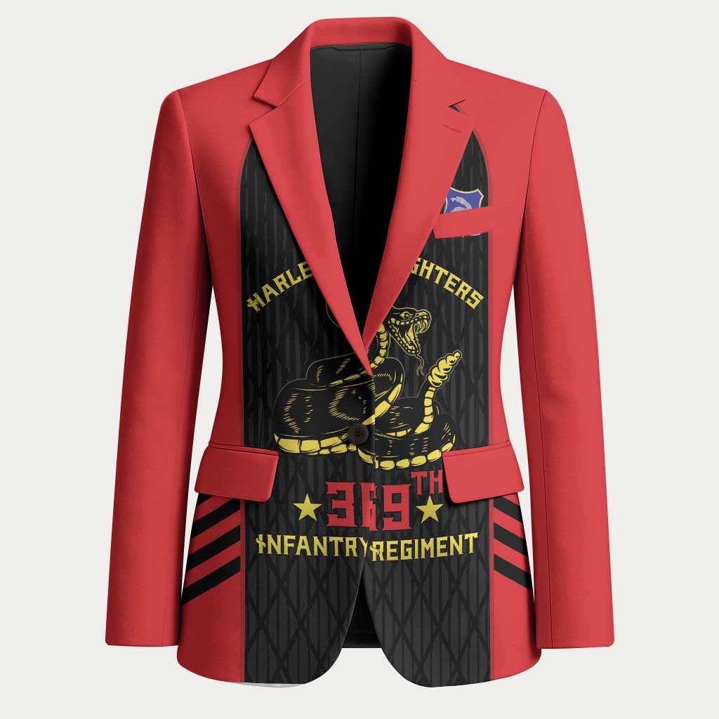 Personalized Harlem Hellfighters Blazer 369th Infantry Regiment Legacy