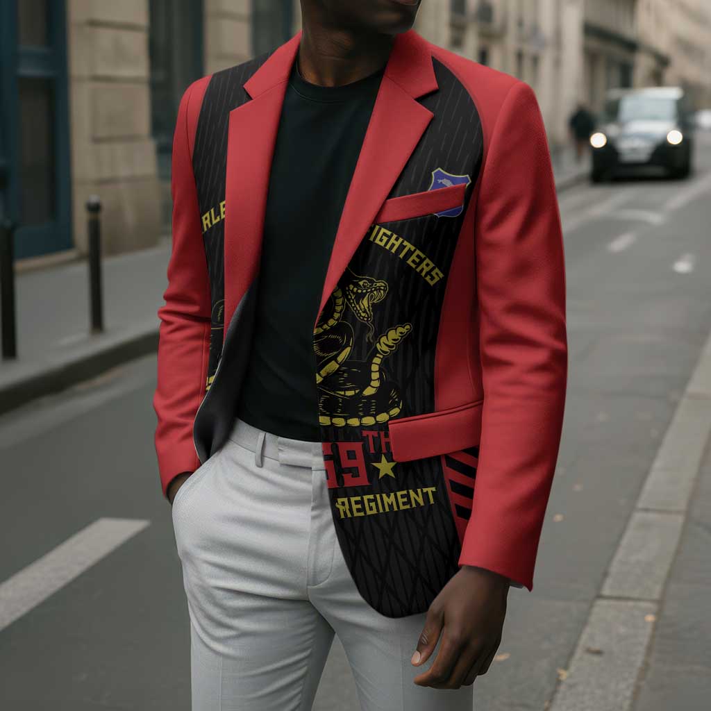Personalized Harlem Hellfighters Blazer 369th Infantry Regiment Legacy