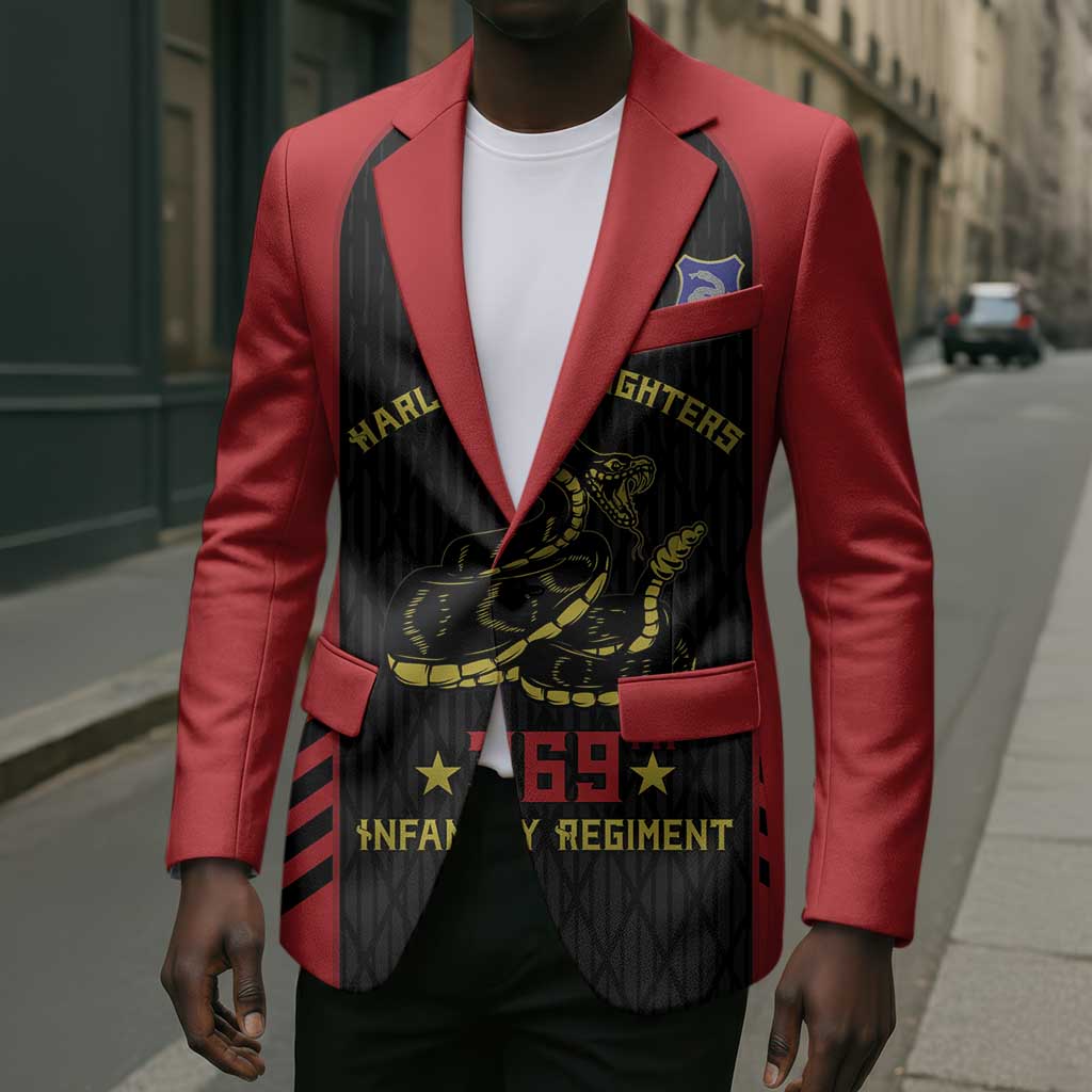 Personalized Harlem Hellfighters Blazer 369th Infantry Regiment Legacy