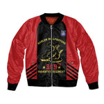 Personalized Harlem Hellfighters Bomber Jacket 369th Infantry Regiment Legacy