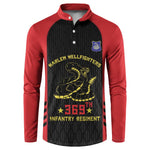 Personalized Harlem Hellfighters Button Sweatshirt 369th Infantry Regiment Legacy